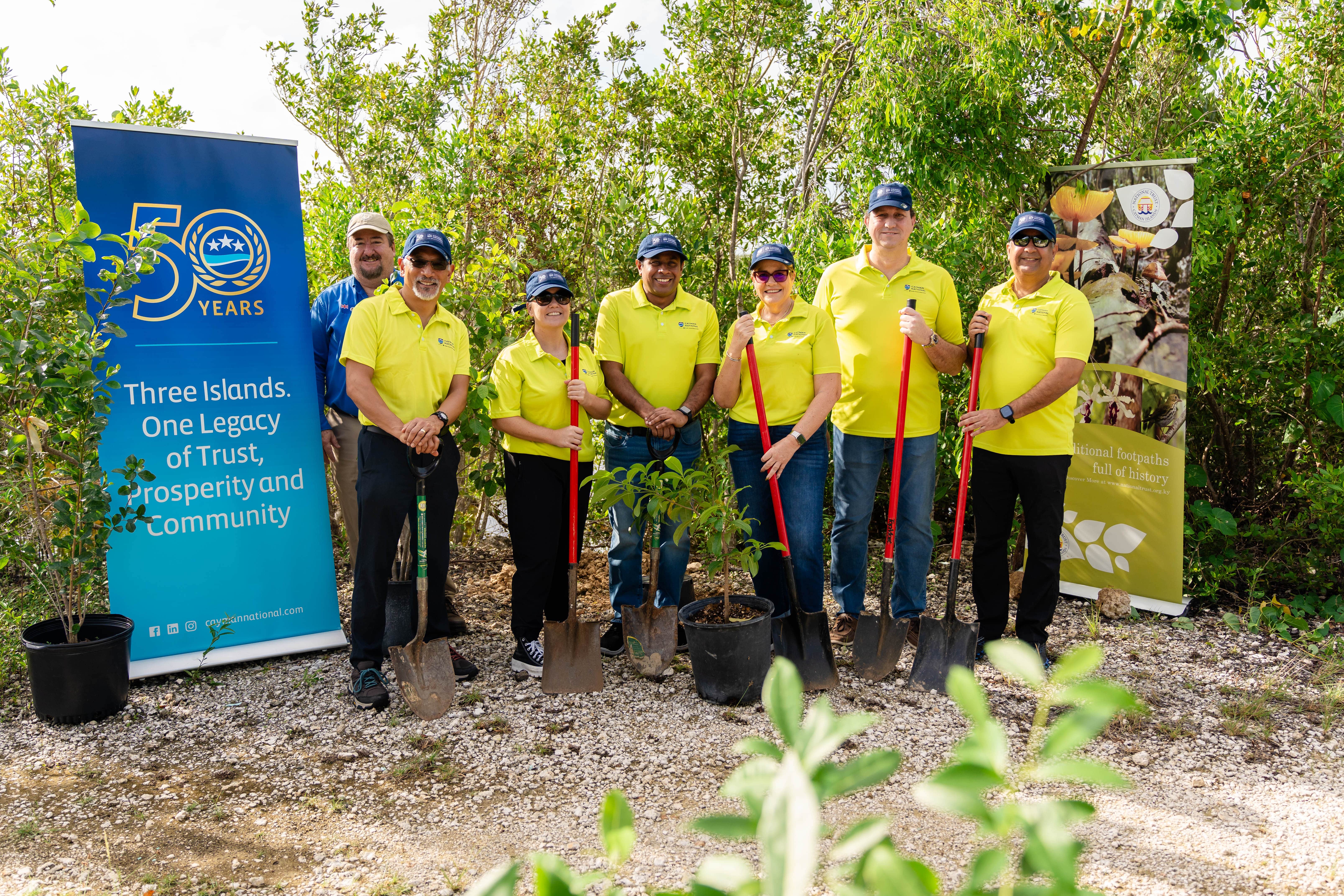 CNB donates 50 trees